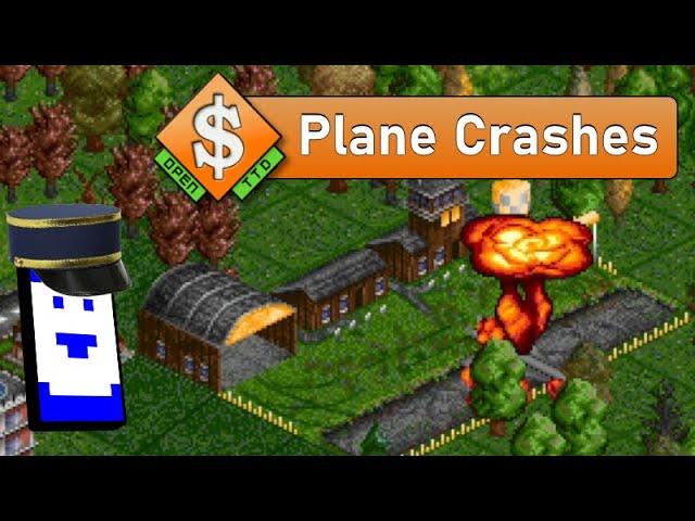 OpenTTD - Plane crashes (they're completely backwards!)