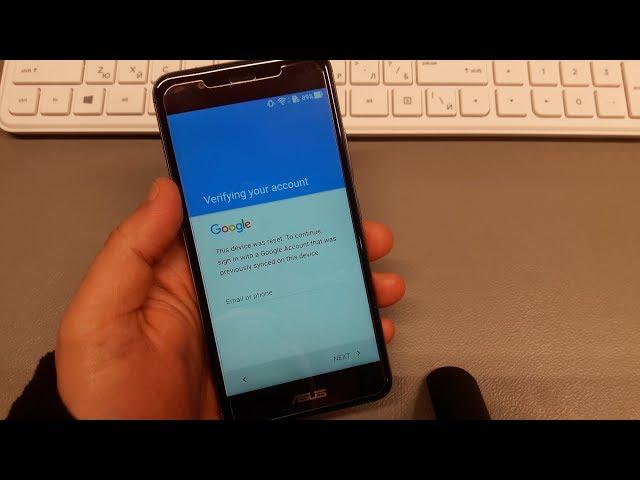 Asus X008D Zenfone 3 Max 7.0.Remove Google Account,Bypass FRP.