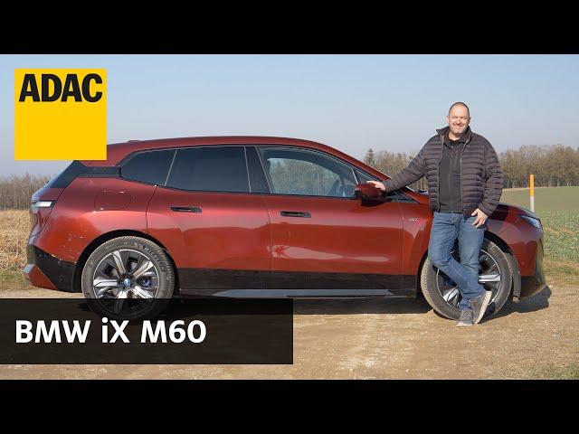 BMW iX M60: Wie fährt das BMW M Elektro SUV? ADAC Fahrbericht