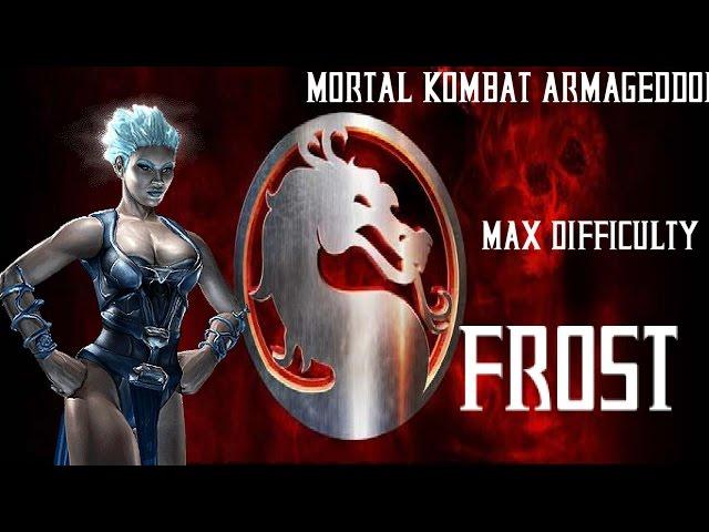 Mortal Kombat Armageddon - Frost - Max Difficulty (Commentary)