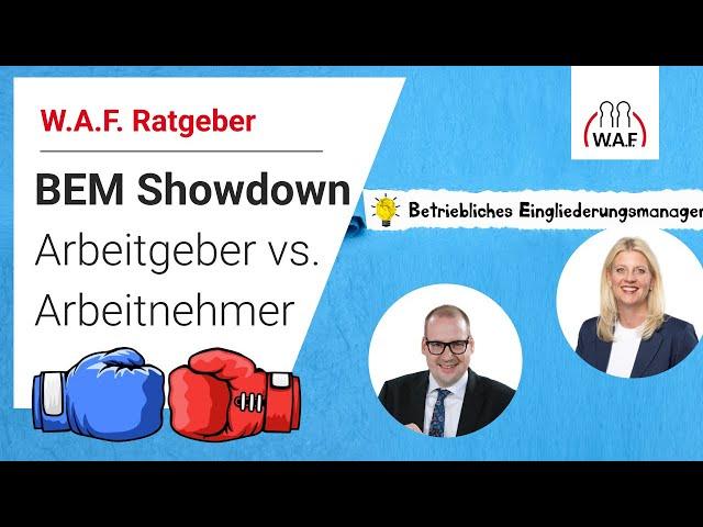 BEM-Showdown: Arbeitgeber vs. Arbeitnehmer – Wer „gewinnt“? | Betriebsrat Video