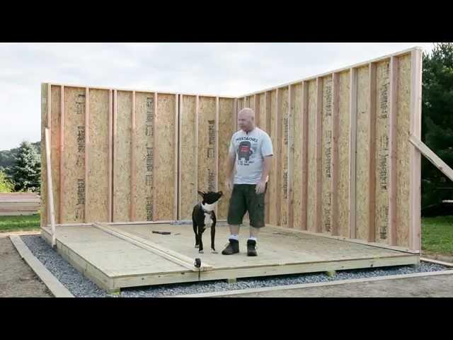 Shed Build 05 - Walls