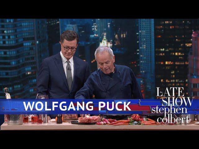 Wolfgang Puck Cooks A Valentine's Day Dinner