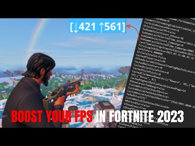 THE BEST OPTIMIZATION FOR FORTNITE IN 2023