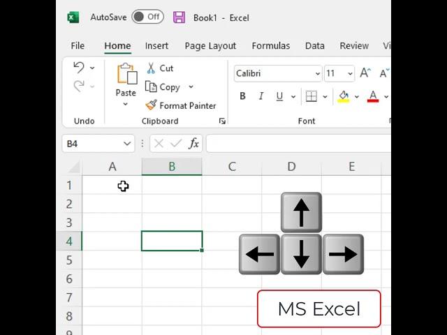 MS Excel Scroll Lock Key