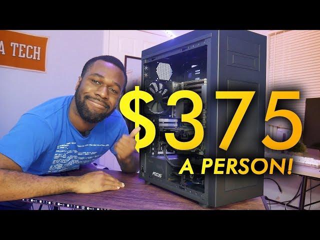 4 Gamers Playing On 1 PC... on a Budget?  Virtualized Gaming in 2019 (1/2) | OzTalksHW