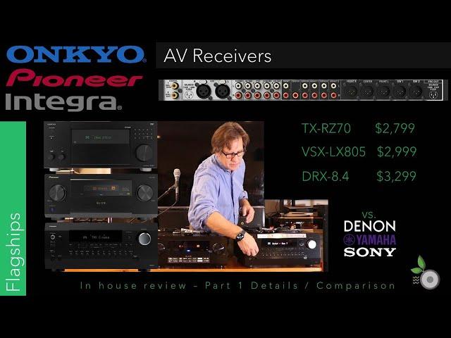 Integra Pioneer Onkyo Flagships - In House Review - Part 1 - Overview & First Look