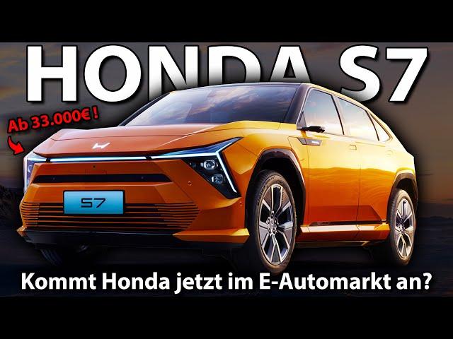 HONDA S7 - Finally a true EV from Honda?