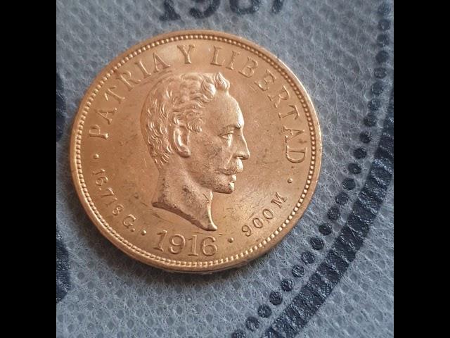 Kuba 10 Pesos 1916 Gold