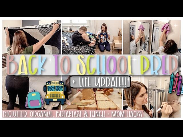 *NEW* LIFE UPDATE 2024 + Back to School Prep | Decluttering, Organizing, Cleaning + Mom Hacks