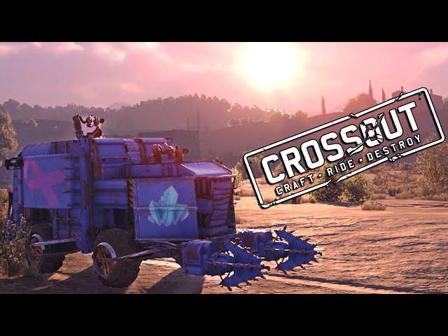 БИТВА АВТОСБОРОК В CROSSOUT - БОМЖ СБОРКИ В БИТВЕ 2 НА 2 В КРОССАУТ