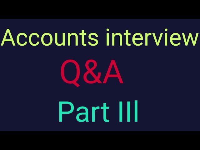 Top 10 Accounting Interview Questions and Answers #upgradingway #accountant #interview #youtube