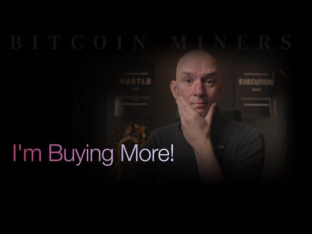 What I'm Buying More Of & Portfolio Review! Miners Vs Bitcoin For November! Followed by Q&A!