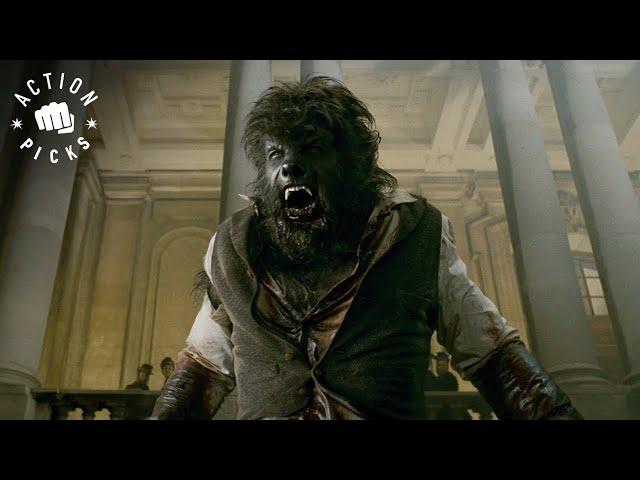 Werewolf Rampages Through London City | The Wolfman