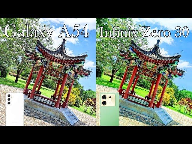 Galaxy A54 5G VS Infinix Zero 30 5G / Camera Comparison