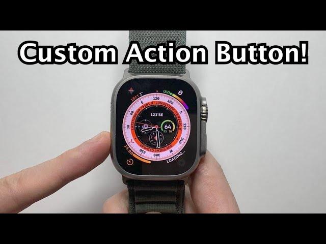 Apple Watch Ultra How to Set Action Button (Easy)