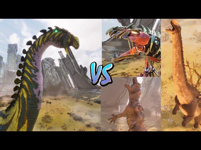 HOW STRONG IS THE NEW DREADNOUGHTUS!!? DREADNOUGHTUS VS GIGA AND MORE!! - ARK FIGHT CLUB EP 20