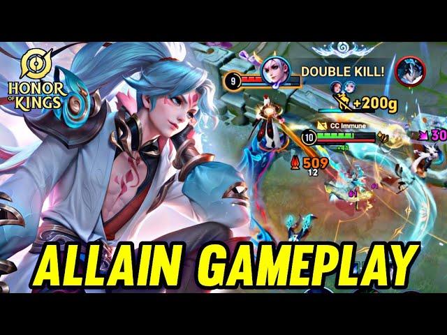 HOK : ALLAIN GAMEPLAY | VS AUGRAN - HONOR OF KINGS