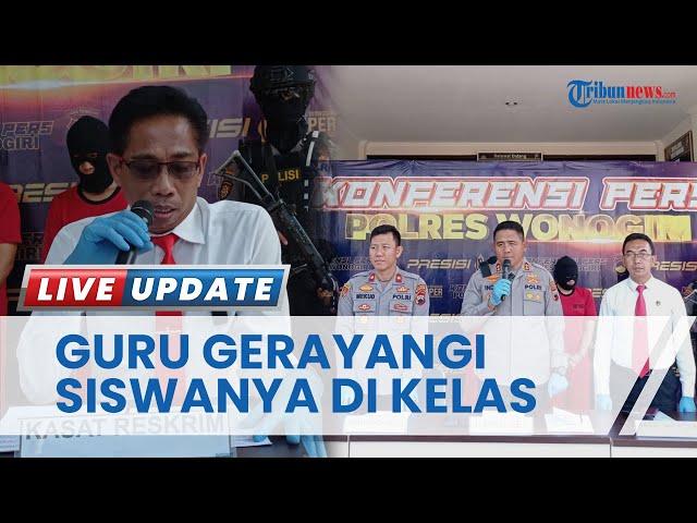 Dugaan Pencabulan 12 Siswi oleh Kepsek dan Guru Madrasah Wonogiri, Dilakukan saat Jam Pelajaran