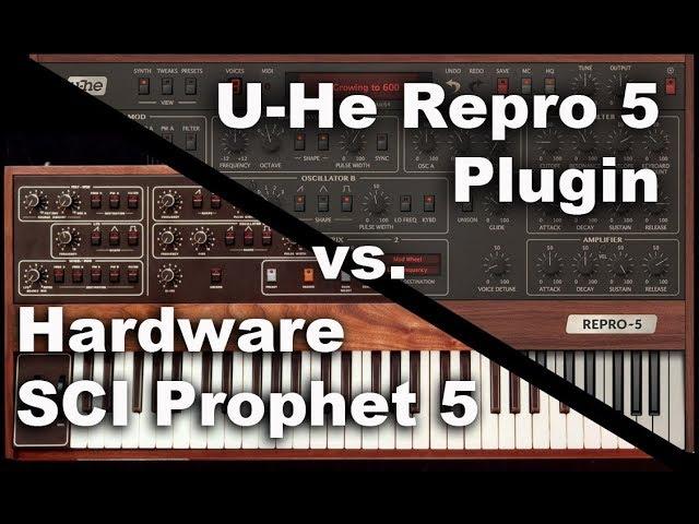U-He Repro 5 vs Prophet 5