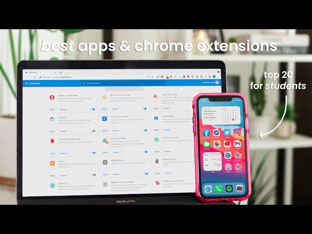 20 must-have chrome extensions & apps for students — online school productivity & organization