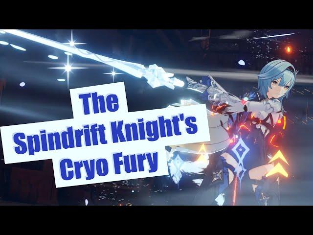 The Spindrift Knight's Cryo Fury | Eula's Fighting Style