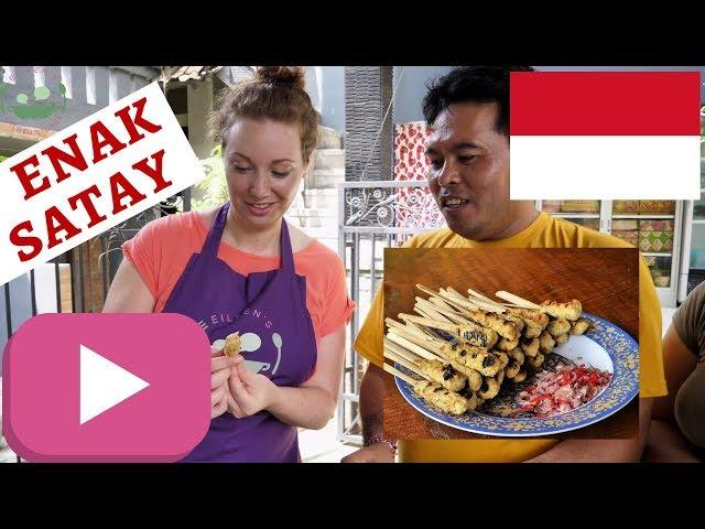 Balinese CHICKEN SATAY Lilit Skewers RECIPE