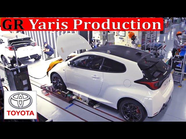 Toyota GR Yaris Production - GR FACTORY TOUR  Japan, Aichi