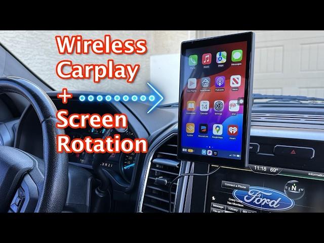 Eonon P5 | 8.95 Inch Portable Car Stereo | Wireless CarPlay & Android Auto | Review and Install