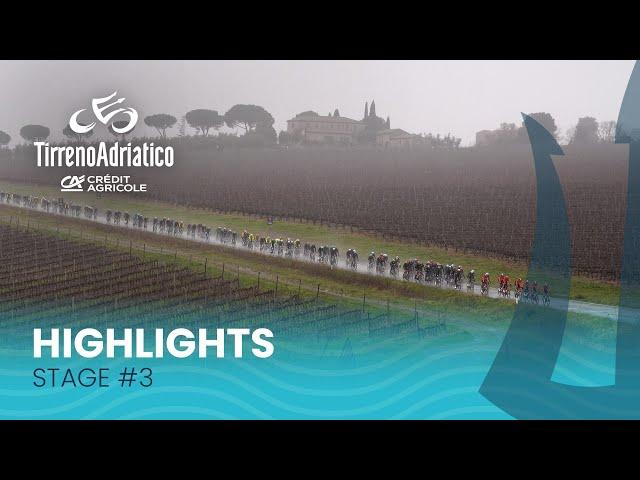 Tirreno Adriatico 2025 | Stage 3: Highlights