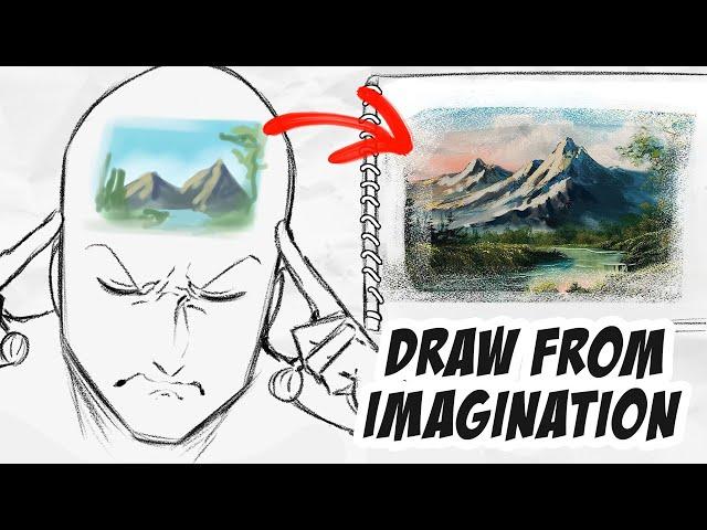 How to draw ANYTHING from IMAGINATION | Drawlikeasir