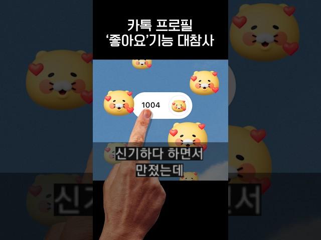 카톡 프로필 '좋아요' 기능 대참사 ㅠㅠㅠ.jpg