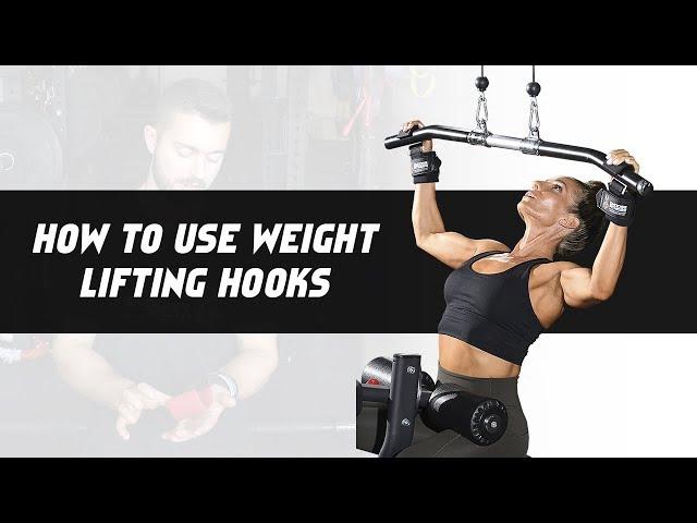 How to Use Weight Lifting Hook Grips | Complete Guide to Using Weightlifting Hooks | DMoose