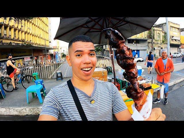 Comida de rua BARATA em João Pessoa