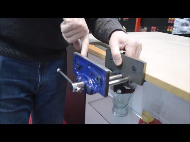 How to video installation of Amtech D2600 6'' Wood Working Vice