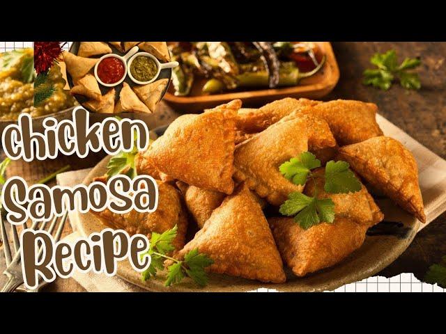 Chicken Samosa At home || yummy for tummy️