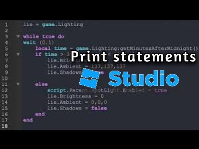 How to print in roblox studio! Roblox Beginners scripting guide Pt # 1