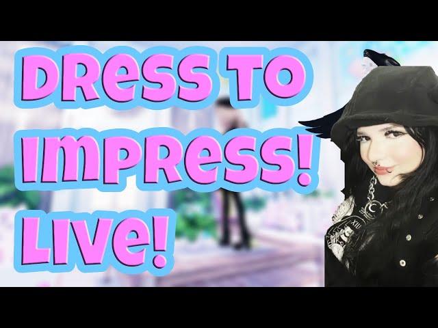 ROBLOX LIVE  DRESS TO IMPRESS | GIFTING VIP!