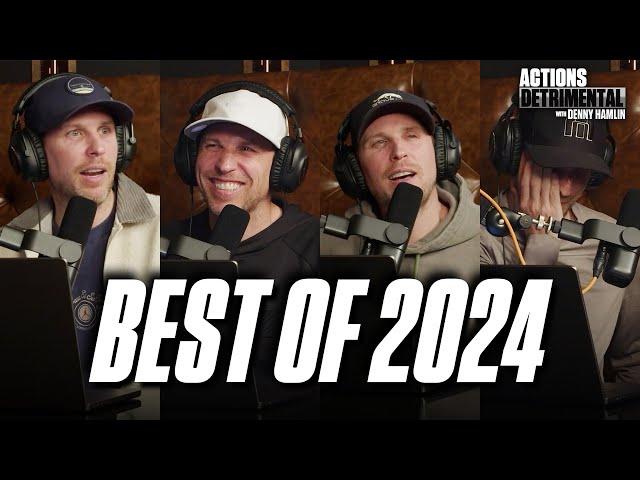 The Very Best (and Worst) Podcast Moments From Denny Hamlin in 2024