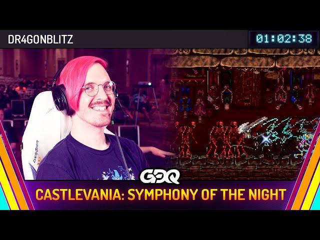 Castlevania: Symphony of the Night by Dr4gonBlitz in 1:02:30 - Summer Games Done Quick 2024