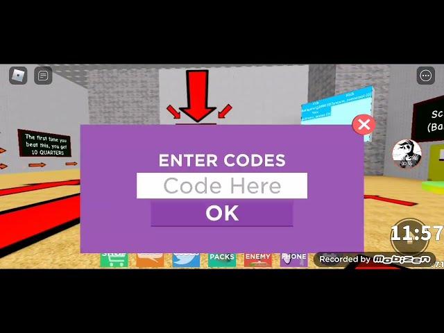 BLADIS BASICS MULTIPLAYER CODES!! #roblox #baldisbasics #codes