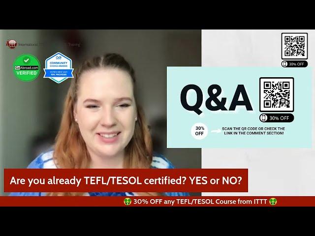 Live TEFL/TESOL Q&A: Ask Us Anything!