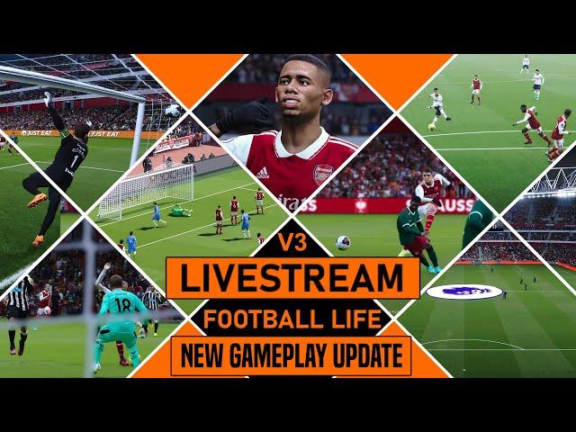 Football Life 2023™ Smoke Patch NEW v3 UPDATE!  Best Football Game Just Got Better! [Livestream]