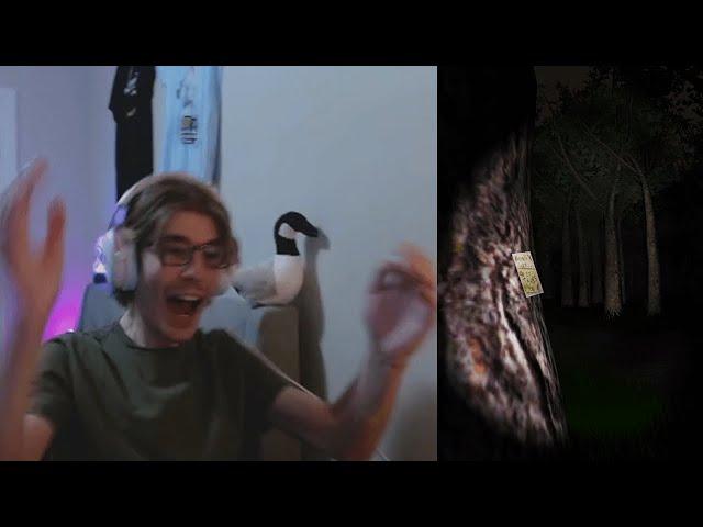 My 1st ever game of Slender Man... (HUGE jumpscare) - sh6rpshot