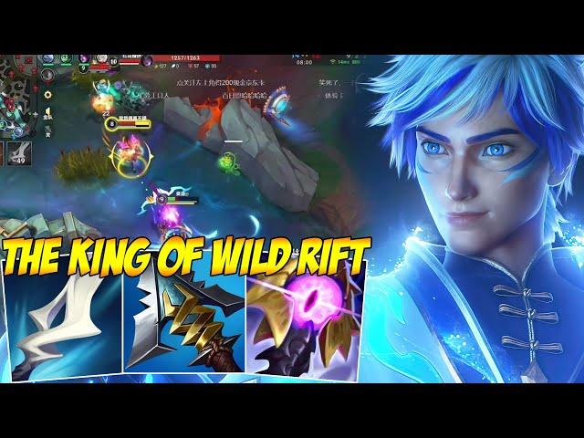 THE KING OF WILD RIFT WITH EZREAL (UNBELIEVABLE PLAYER)