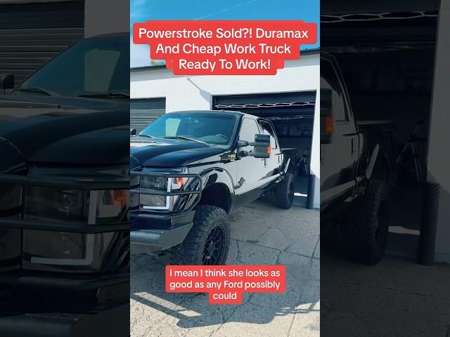 POWERSTROKE SOLD!? Duramax & Cheap Work Truck READY To Work! #trucks #ford #chevy