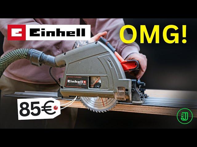 EINHELL PLUNGE SAW for 85 euros: Honestly, this cheap FESTOOL COPY is...  | Jonas Winkler