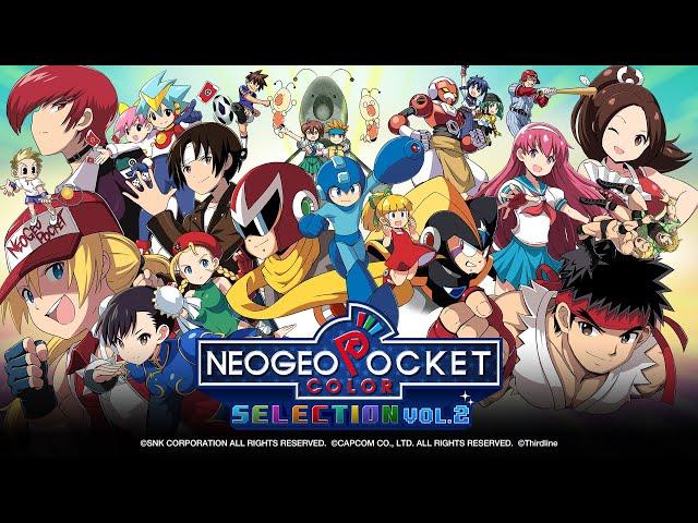 【ENG】NEOGEO POCKET COLOR SELECTION Vol.2｜Trailer (North America)