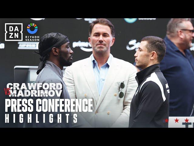 Press Conference Highlights | Terence Crawford vs. Israil Madrimov