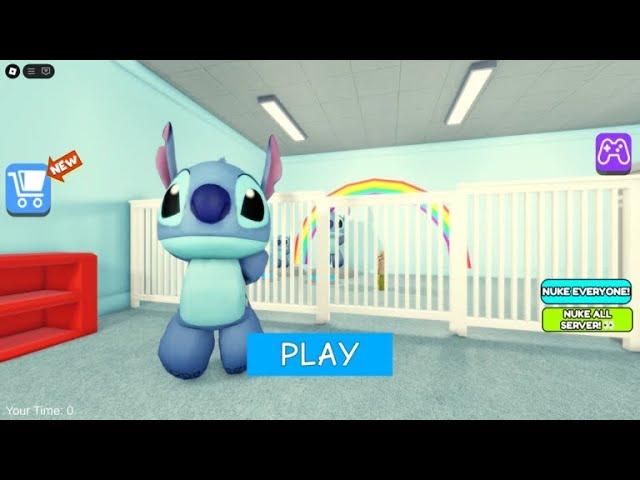STITCH’S NURSERY PRISON HOME RUN! roblox Gameplay Walkthrough No Death 4K